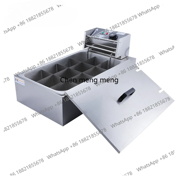 

Электрический нагревательный одноцилиндровый 12-сеточный прибор для приготовления пищи Oden, машина для приготовления пищи Oden, натяжная машина Malatang, оборудование для закусок для отдыха