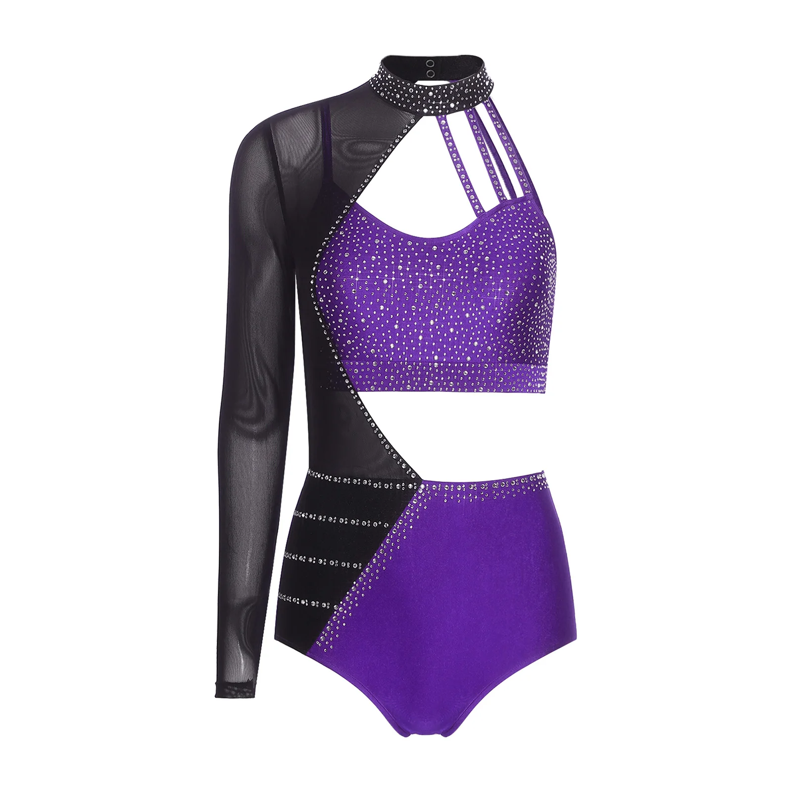 women-acrobatics-gymnastics-bodysuits-figure-skating-dance-performance-costume-rhinestones-asymmetrical-cutout-leotards-jumpsuit