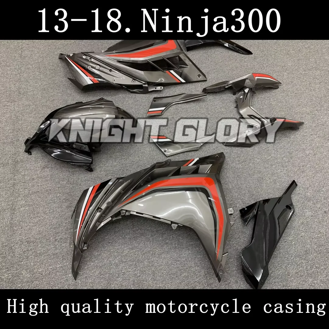 complete set of motorcycle parts for the  Ninja300 EX300 model, including those for the 2013-2018 models. Body protection cover