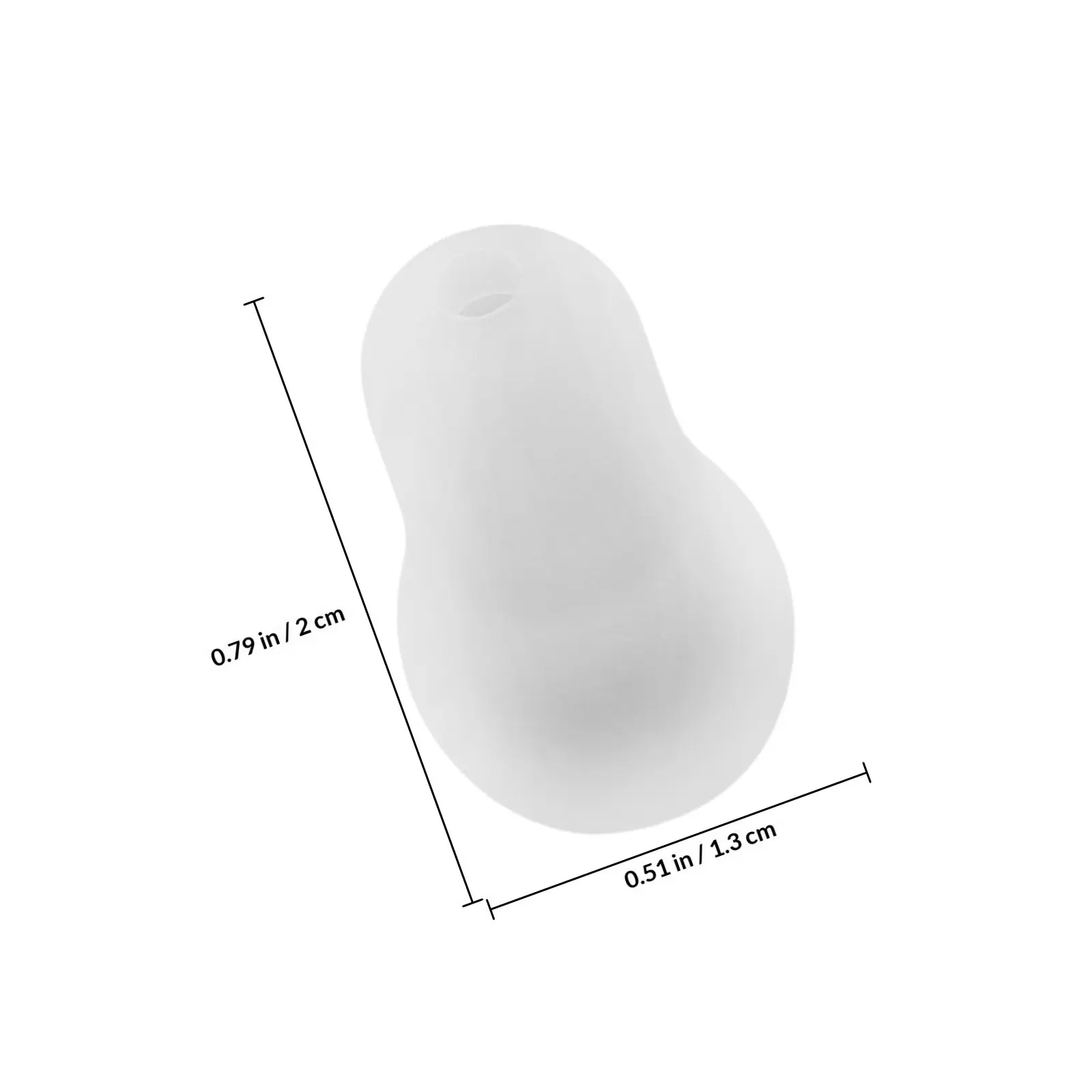 4Pcs Stoscope Silicone Replacement Tips Soft Ear Plugs for Comfortable Auscultation Stethoscope Use