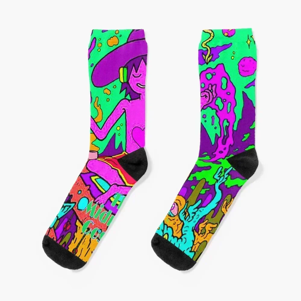Midnight Gospel Artwork Socks ankle Non-slip bright garter halloween Socks For Women Men's