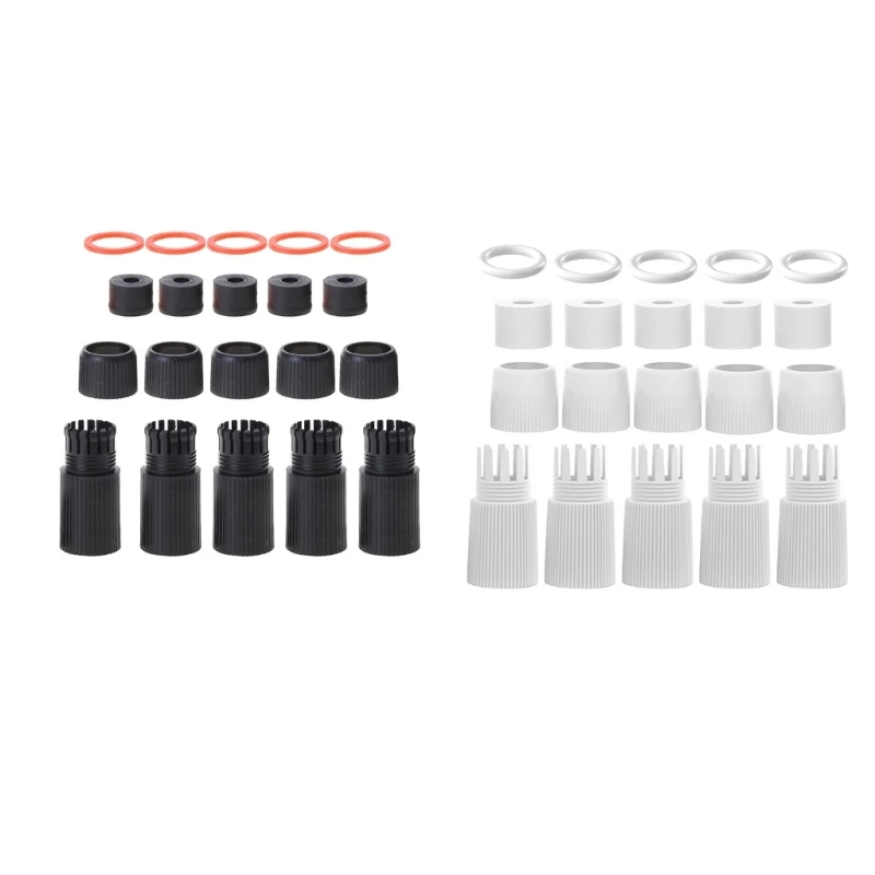 Conectores impermeables RJ45, conectores Cable Ethernet PA66 resistentes a tracción, envío directo