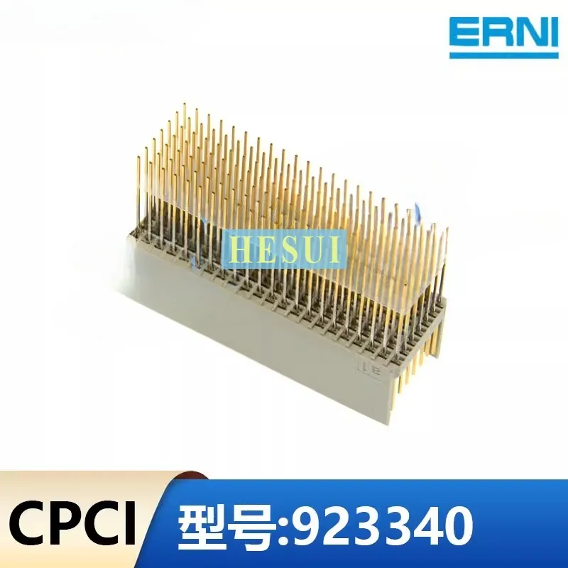 

ERNI 923340 Мужской разъем объединительной платы CPCI 110P, прямой штифт, шаг 2 мм, вертикальный тип B с обжимом