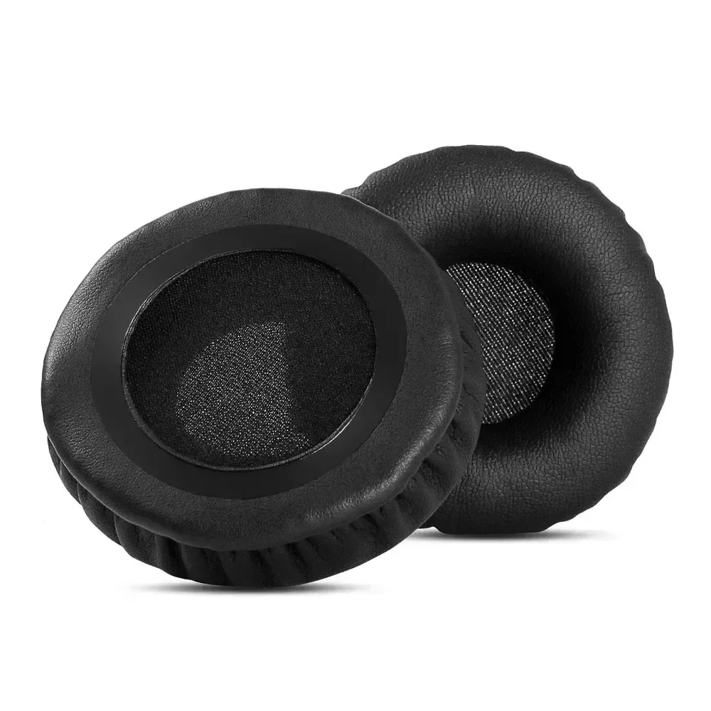 1Pair Replacement Protein Leather Earpads Ear Pads Muffs Cover Repair Parts For Sennheiser HD 215 225 205II 440 Headphones