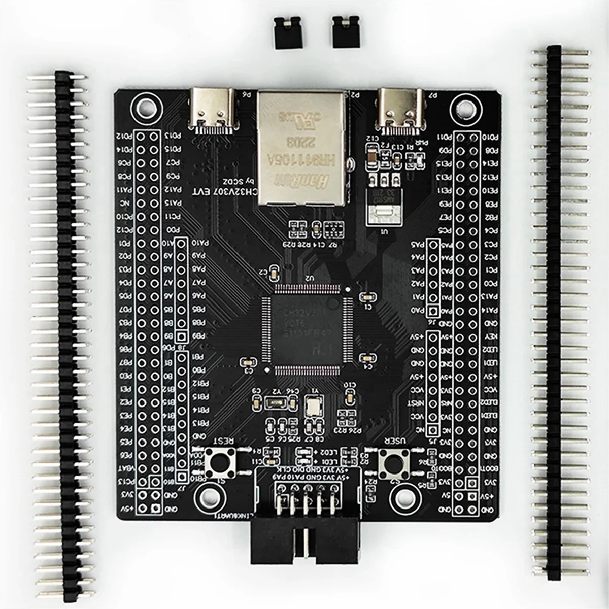 CH32V307 Evaluation Board RISC-V MCU Onboard Wch-Link CH32V307VCT6 CH32V307V-EVT-R1 WCH