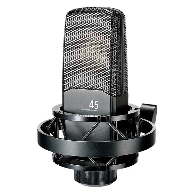 

Professional Recording Microphone With Shock Mount And Filter For Vocal Recording Podcasting Radio Studio Condenser Mic-A25R