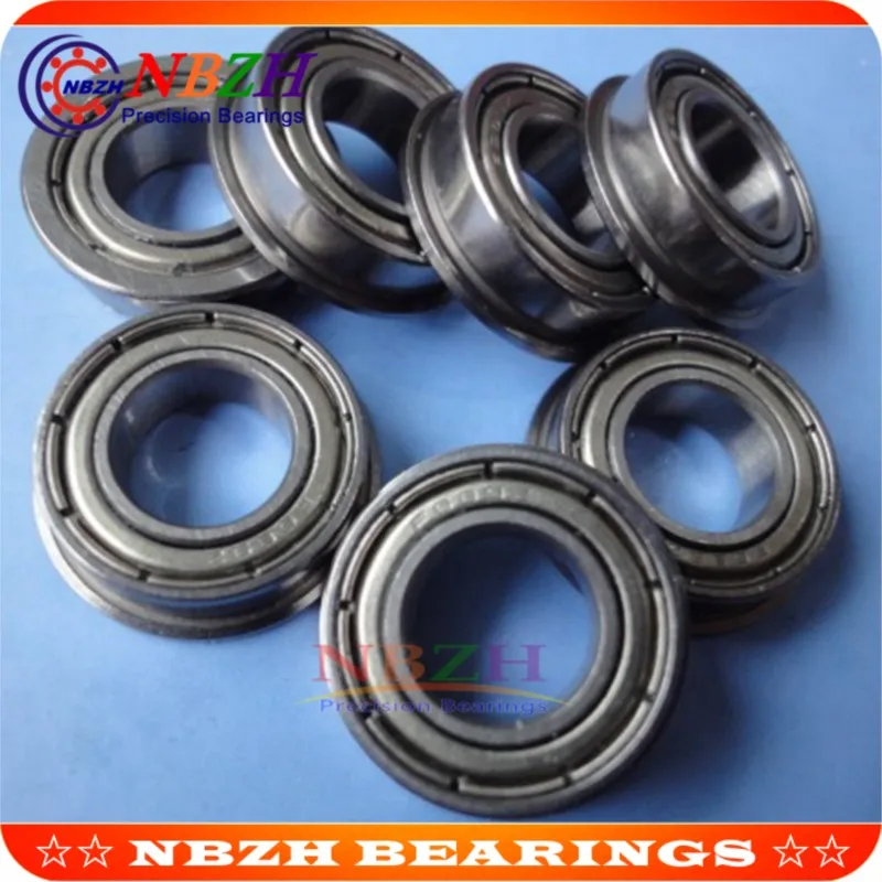 

10pcs/lot Stainless steel 440C ABEC-5 Flange Bushing Ball Bearing SF689zz SF689-zz SF689 SSF689ZZ 9*17*19*5*1.1 mm