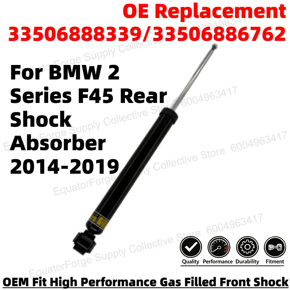 

Comfortable Long-lasting Buffer Rear Shock Absorber for BMW 2 Series F45 OEM Standard OE Replacement 33506888339/33506886762