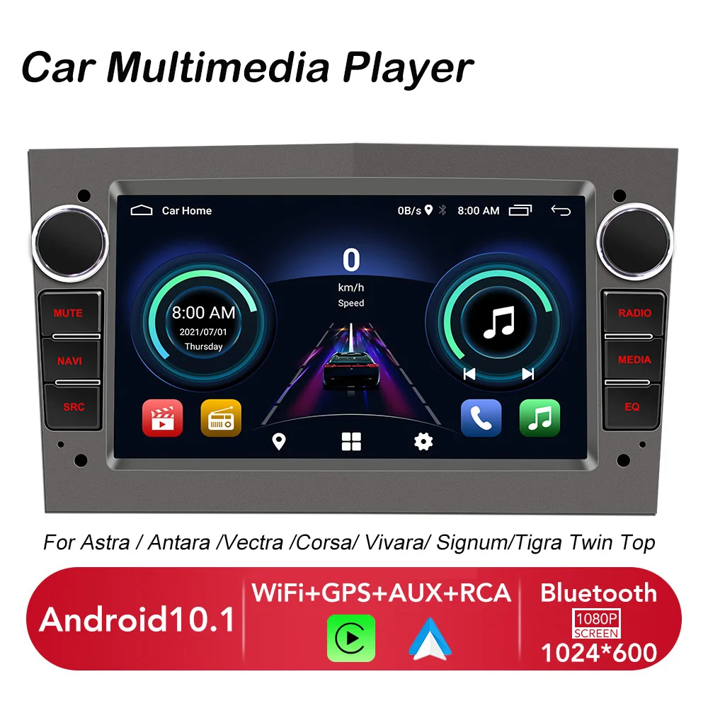 

7 inch Car Radio Multimedia Player Car Bluetooth MP5 Radio Android System GPS Navigation Host Suitable For OPEL/Astra Models