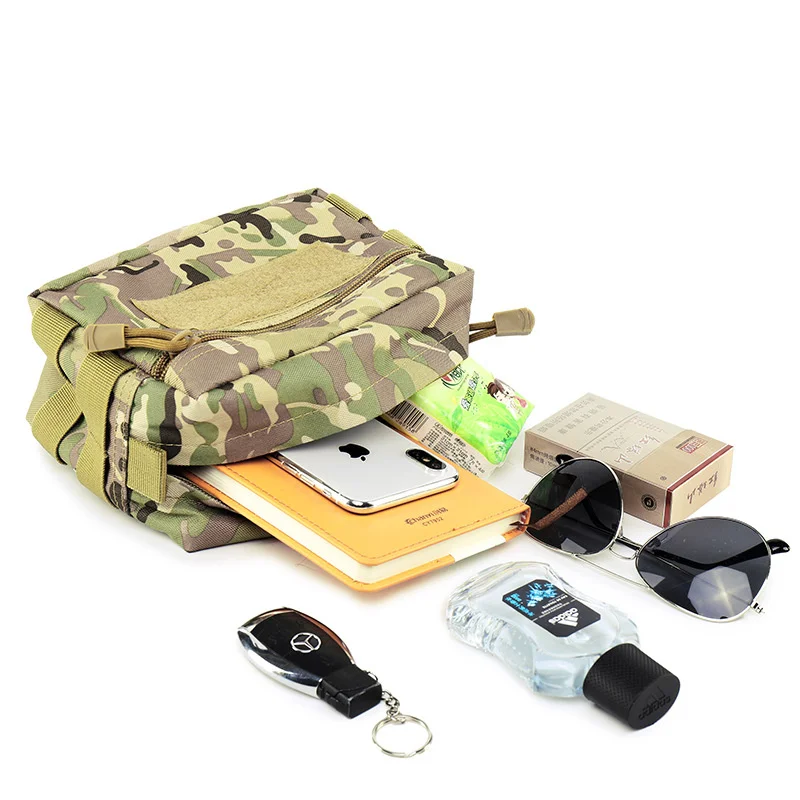 Molle Pouches Admin Pouch Compact EDC Utility Gadget Gear Pouch Carry Accessory Belt Hanging Waist Bag