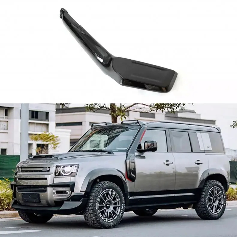 Upgrade gloss black Snokle external accessories the wade throat for Land Rover Defender 2020+