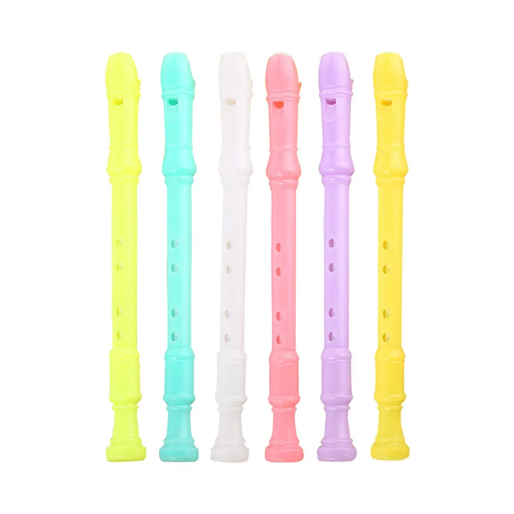 

50PCS creative flute shape gender-neutral pen, cute cartoon learning stationery water-based signature pen factory direct sales