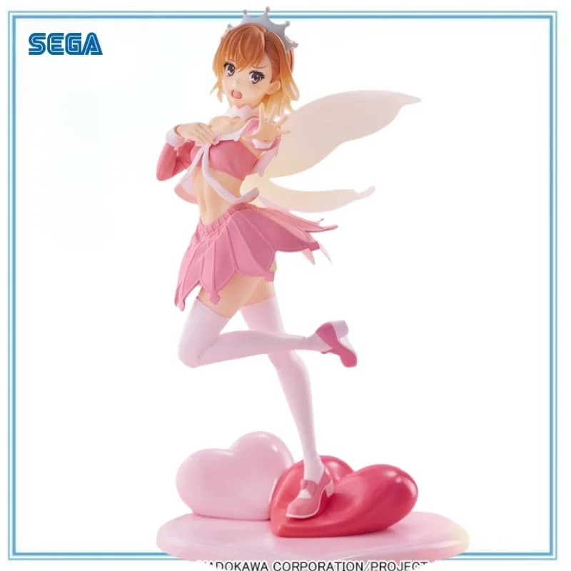 

BANDAI Authentic To Aru Kagaku No Railgun T-Misaka Mikoto-Luminasta-Dai Seirei Maid Collection Series Model Cartoon Character