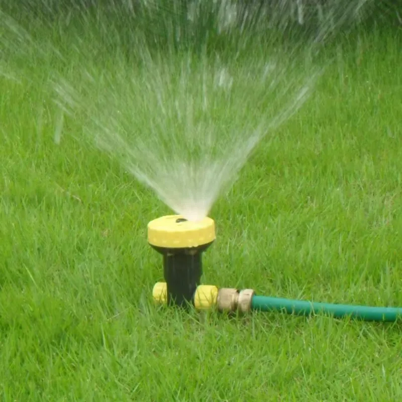 Portable Plastic Cover Jet Watering Nozzle Low Pressure Mini Mobile Impact Lawn Garden Irrigation Systems Micro Sprinkler