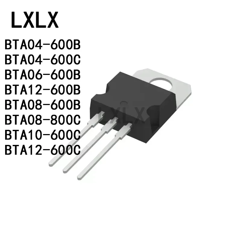 20PCS BTA04-600B BTA04-600C BTA06-600B BTA08-600B BTA08-800B BTA08-800C BTA10-600C BTA10-800C BTA12-600B BTA12-600C TO-200