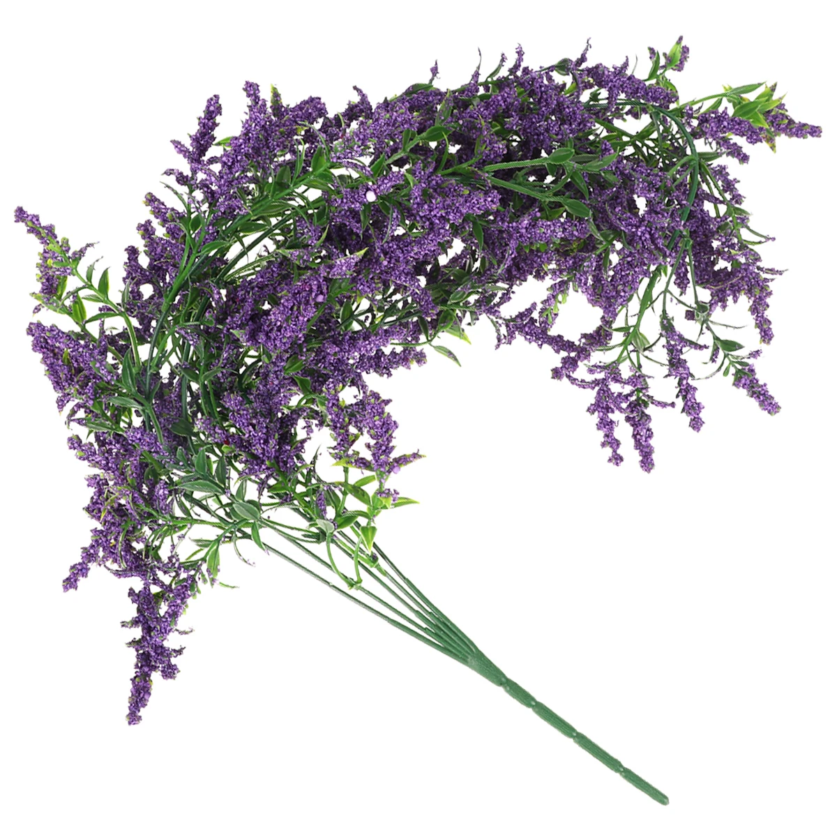 

Creative Plastic Lavender Hanging Flower Wall Ornament for Home Wedding Party Decoration Purple Artificial Lavender