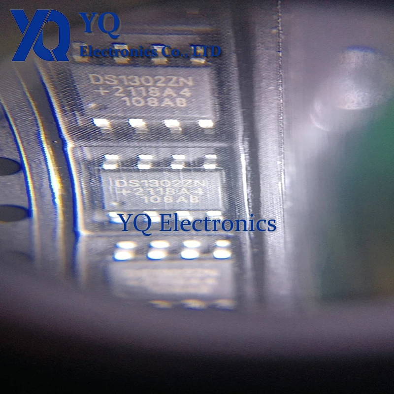 10PCS/lot New OriginaI DS1302ZN silk screen DS1302ZN SOP-8 real-time clock chip IC