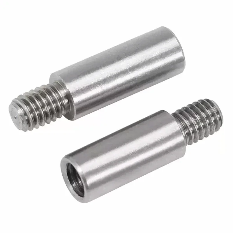 Edelstahl 304, rund auf Buchse, Abstandshalter, Schraube, Bolzen, M2, M2,5, M3, M4, M5, M6, PCB-Abstandshalter, Einzelkopf-Säule
