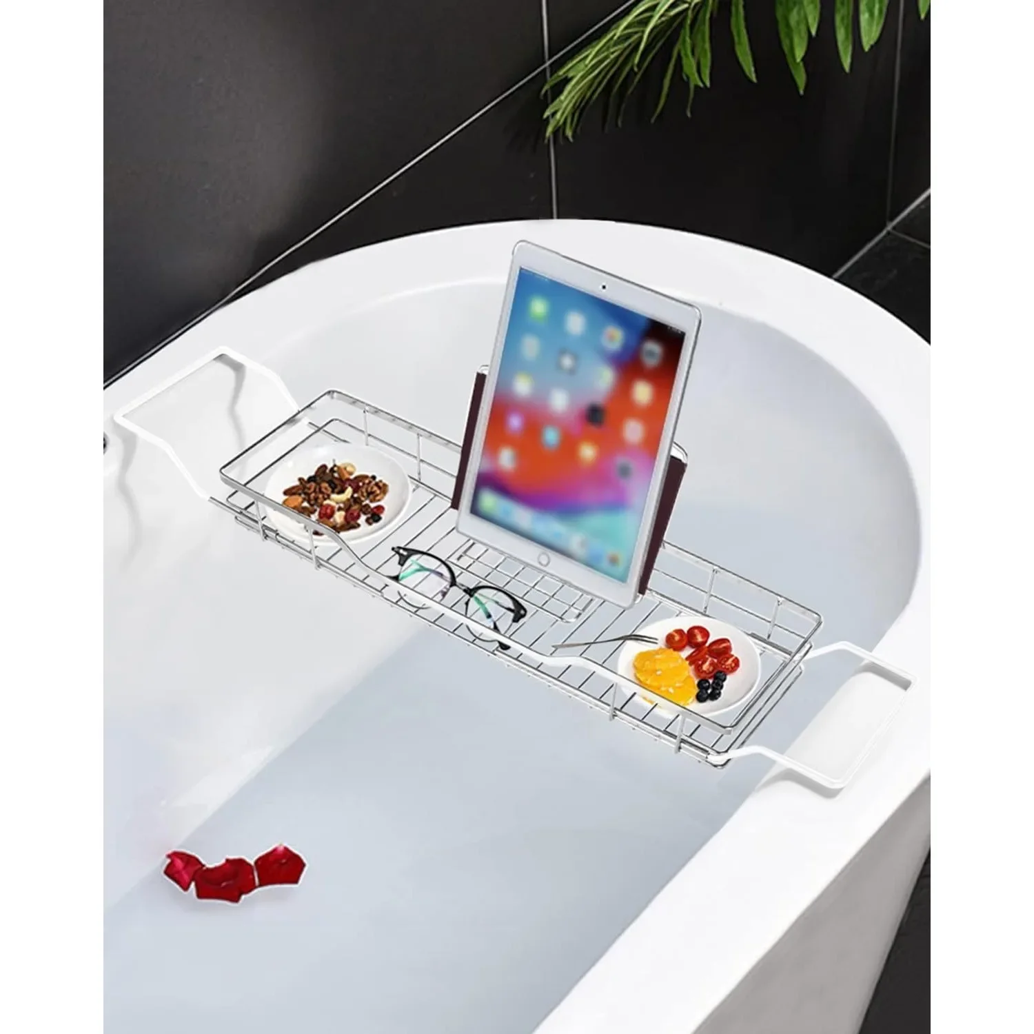 support-de-baignoire-en-acier-inoxydable-304-plateau-reglable-avec-support-de-tablette-pour-salle-de-bain