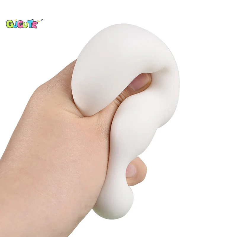 Soft Squishy Tofu Stress Balls Autism Sensory Toy Stress Anxiety Relief Fidget Toys Dough Ball Decompressions For Adults Kids