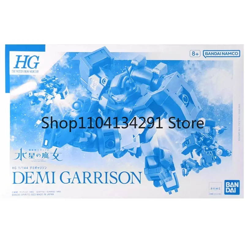Original Bandai DEMI GARRISON HG Gundam: The Witch of Mercury Anime Robot Model Toy Birthday Gift Collectible Figure