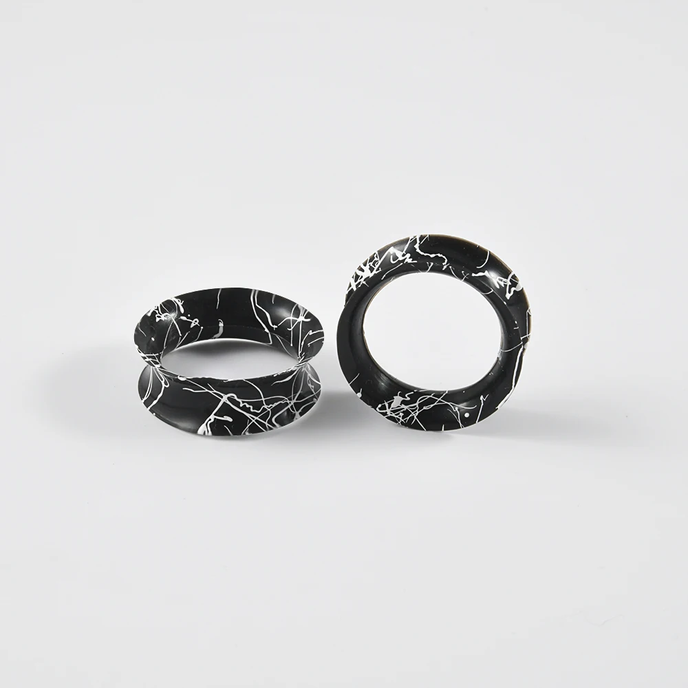 Silicone Flexible Double Flared Ear Tunnel Plugs
