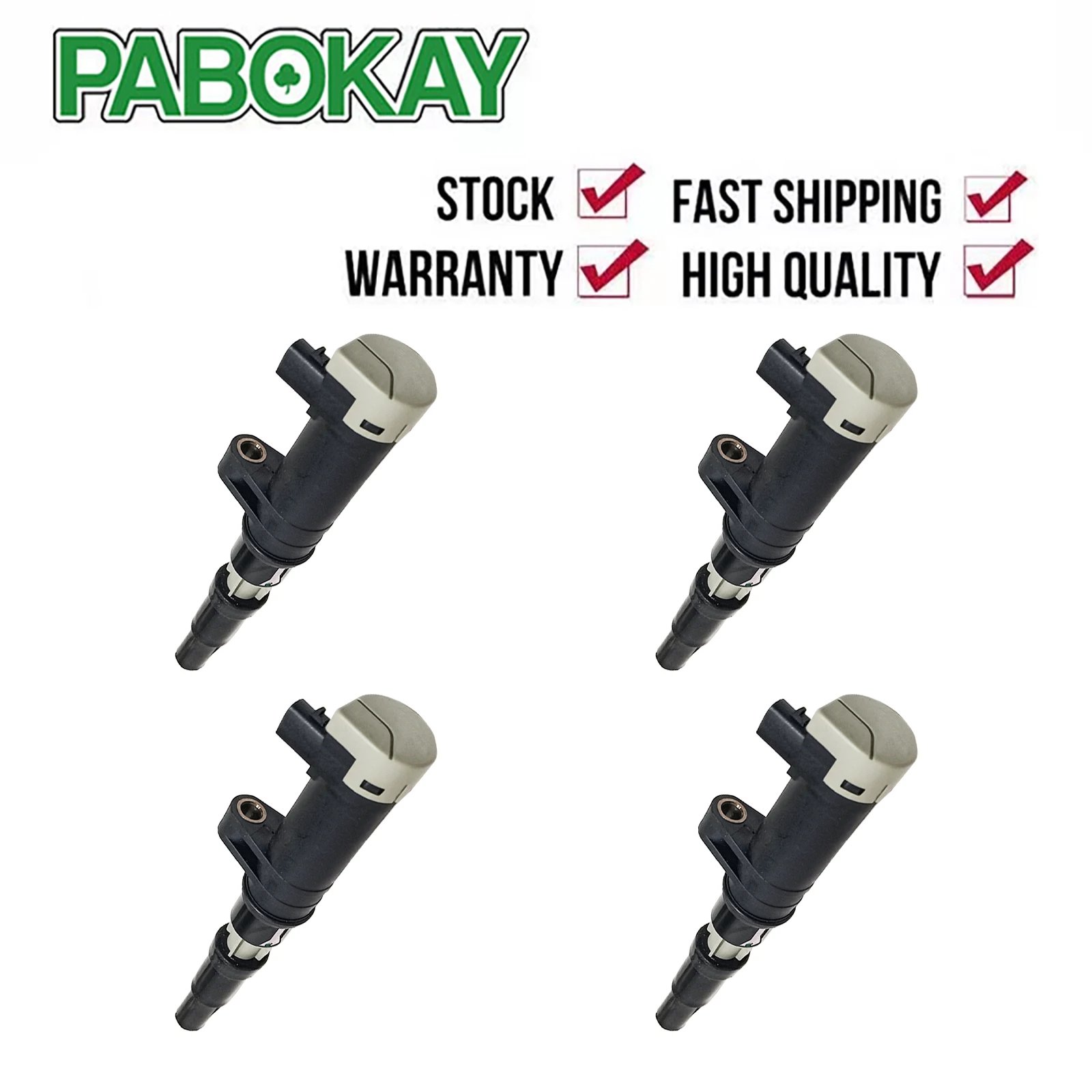 4 PIECES X IGNITION COILS FOR RENAULT CLIO SCENIC ESPACE LAGUNA MEGANE 12711 245104 4408389 2526108A 91159996 215952732 UF653