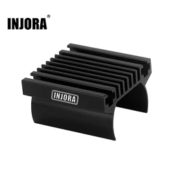 INJORA Aluminum 180 Motor Heat Sink for 1/18 RC Crawler TRX4M Upgrade