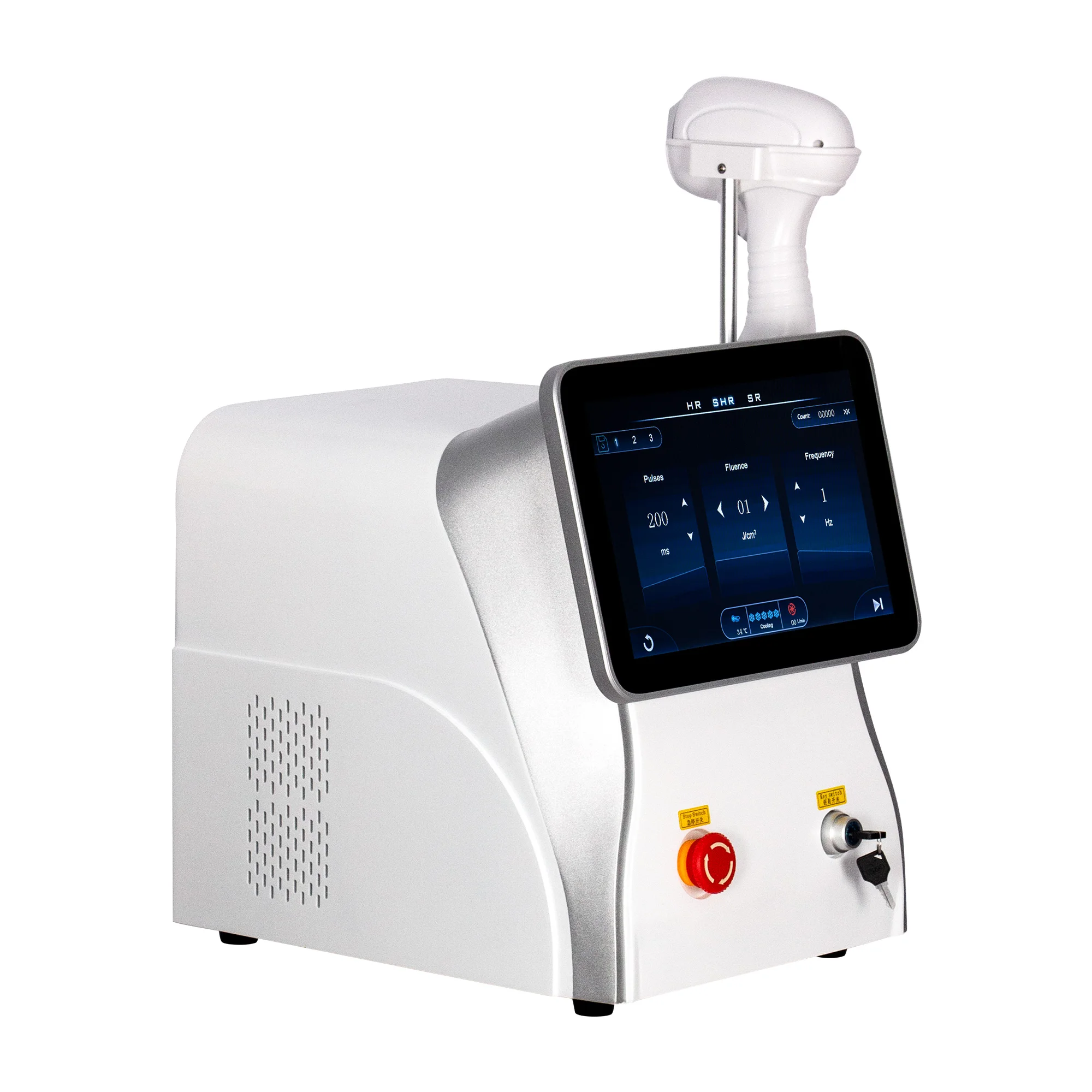 Professional laser permanent hair removal machine 3 wavelength diode laser hair removal machine view 4