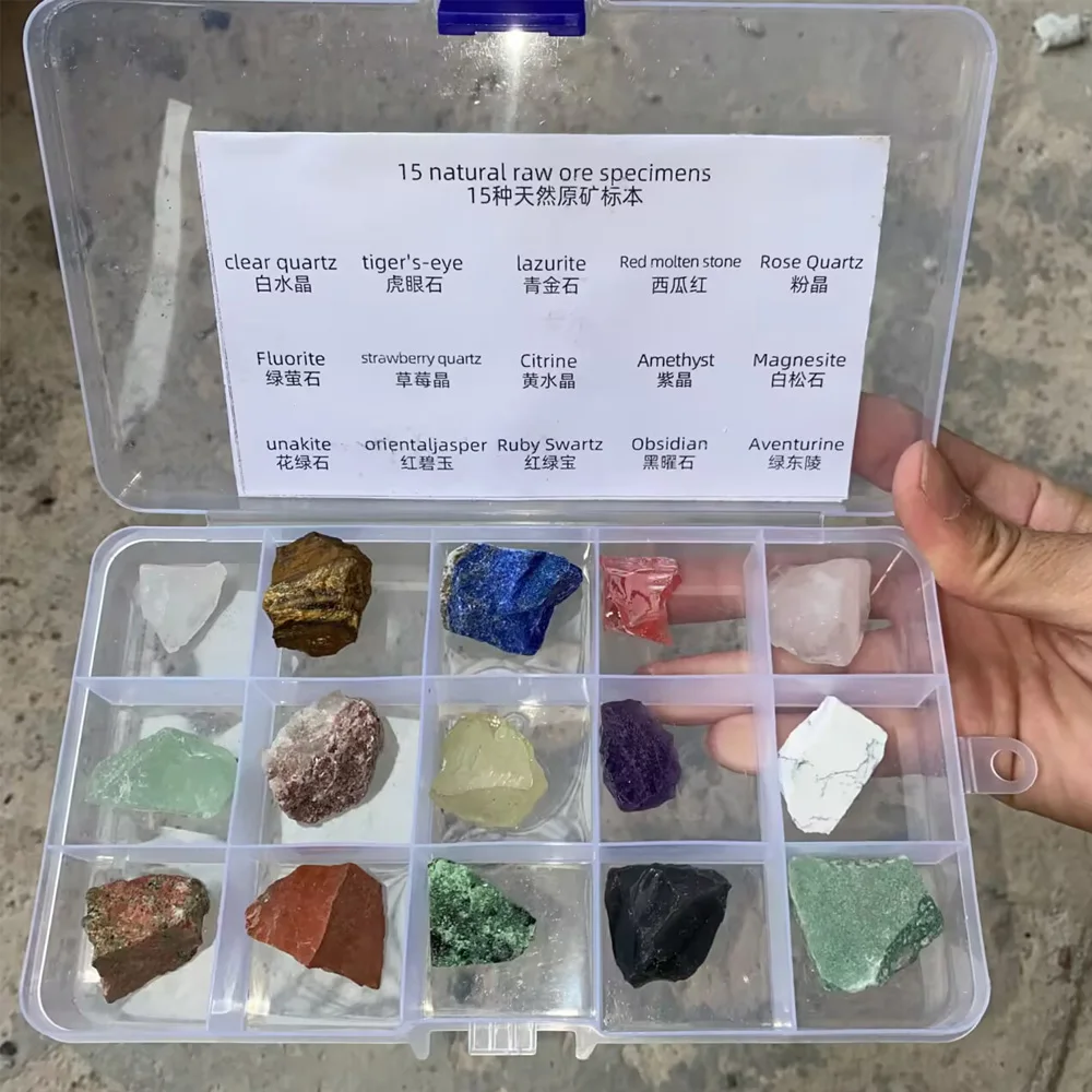 

Набор натуральных кристаллов