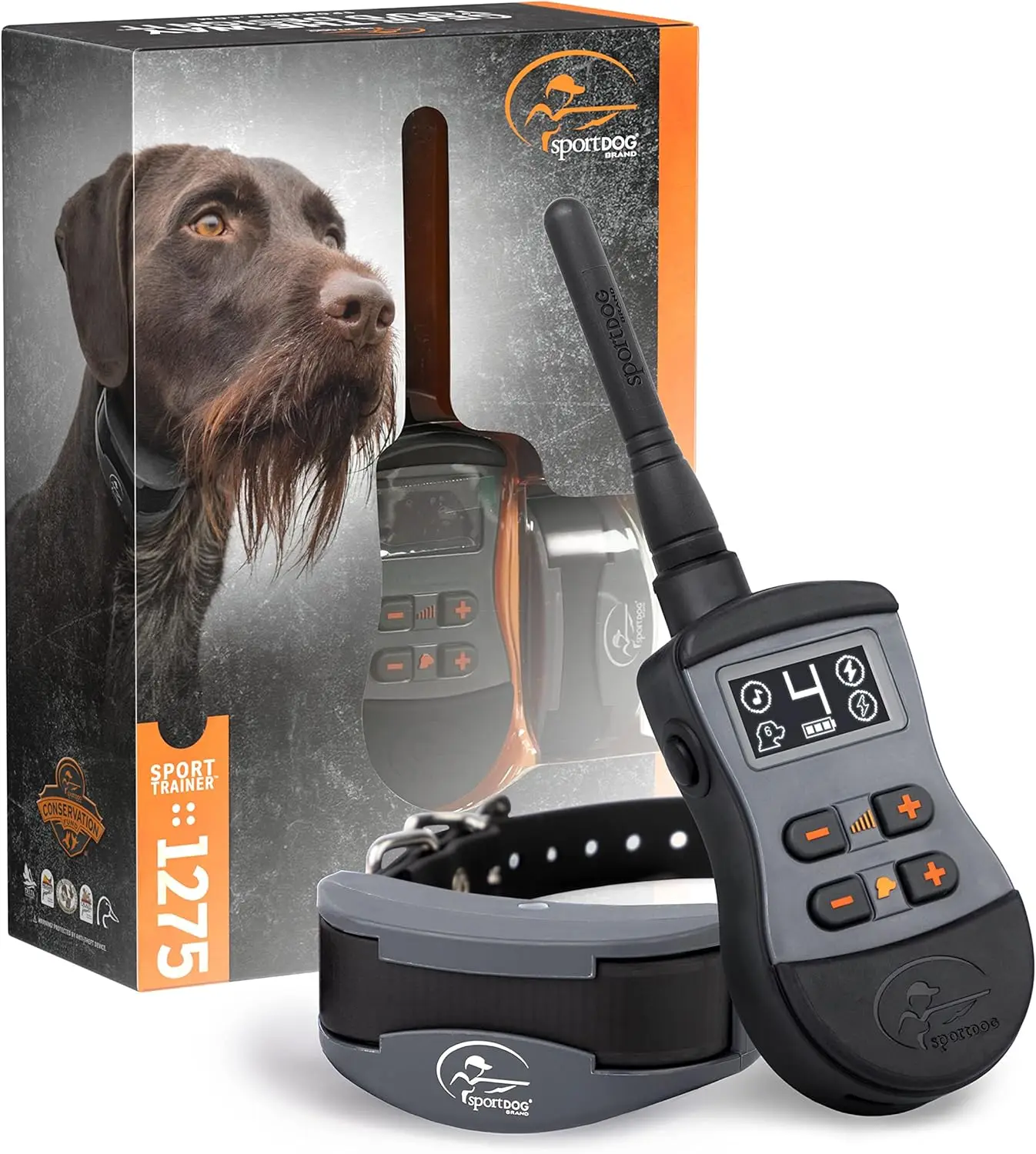 Remote - Bright, Easy to Read OLED Screen - 3/4 Mile Range - Waterproof, Rechargeable D