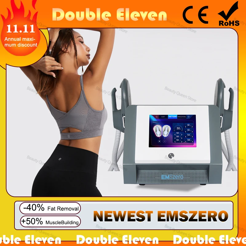 EMSzero 6500W เครื่อง 2024 EMSZERO RF Body Slimming Sculpting FAT Burning Nova ลดน้ําหนักแม่เหล็กไฟฟ้ากล้ามเนื้อ