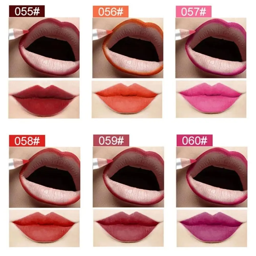 Make-up Lip Liner Pen Schönheit langlebige matte matte Lip Liner Antihaft-Tasse wasserdichte Lippenstift Bleistift Frauen