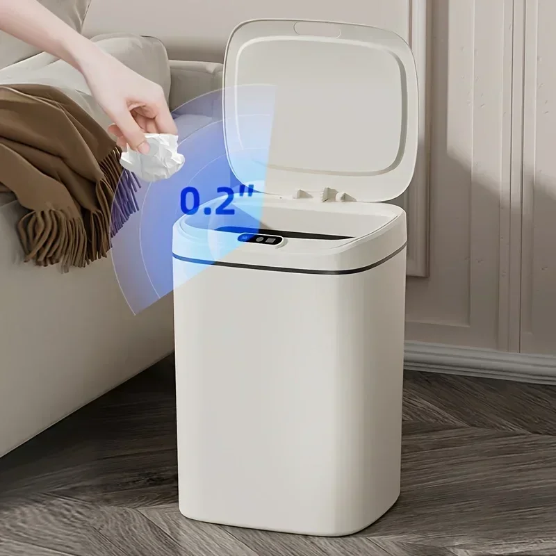 Smart Gesture-Open Odor-Sealed Trash Can 3