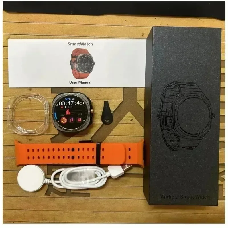 2025NewW7 5GFitness Smart Watch Full Network GPS NFC Call Information Display Men's Sports Watch Application Download