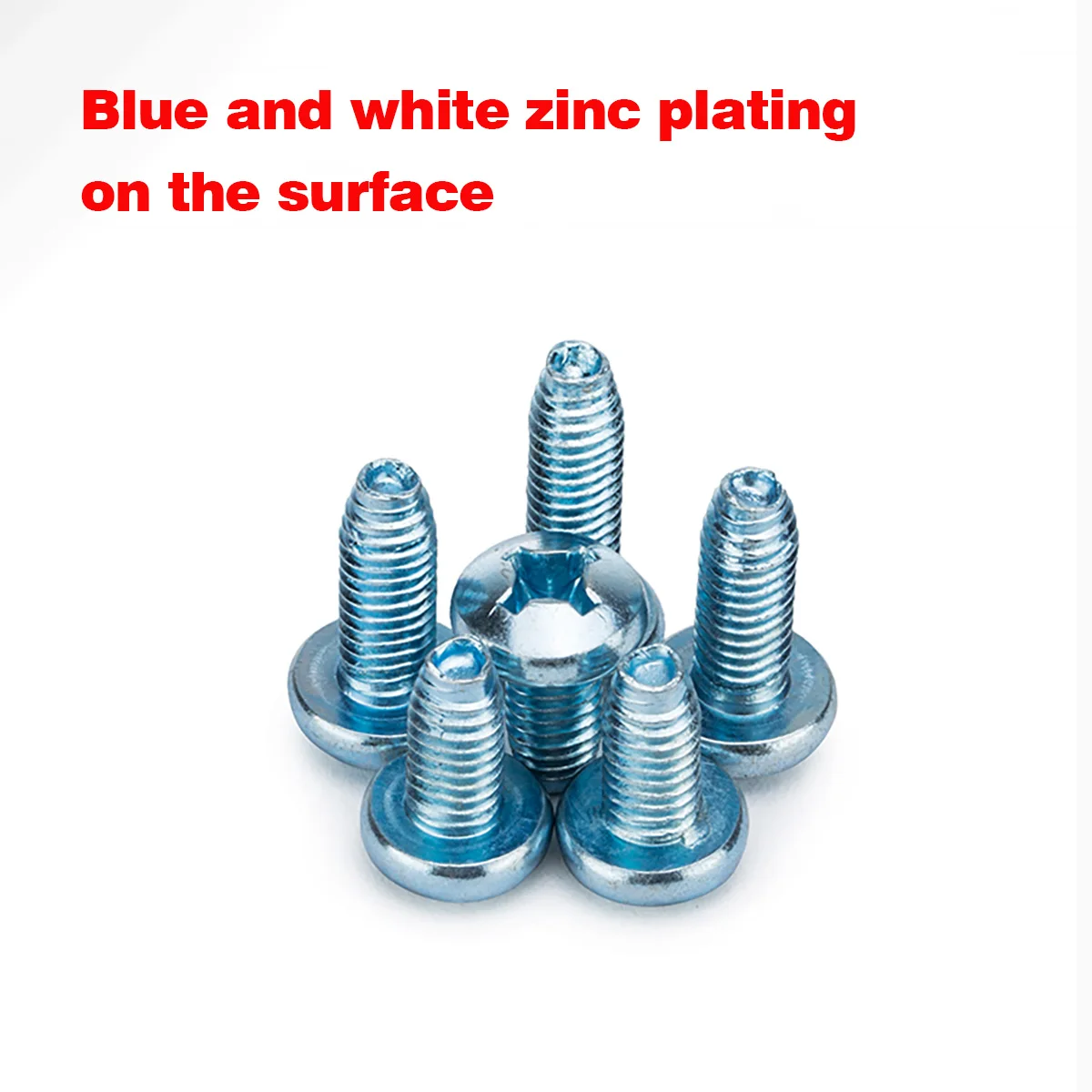 Pan Head Triangle Tooth Self Tapping Locking Screw  M3M4M5M6