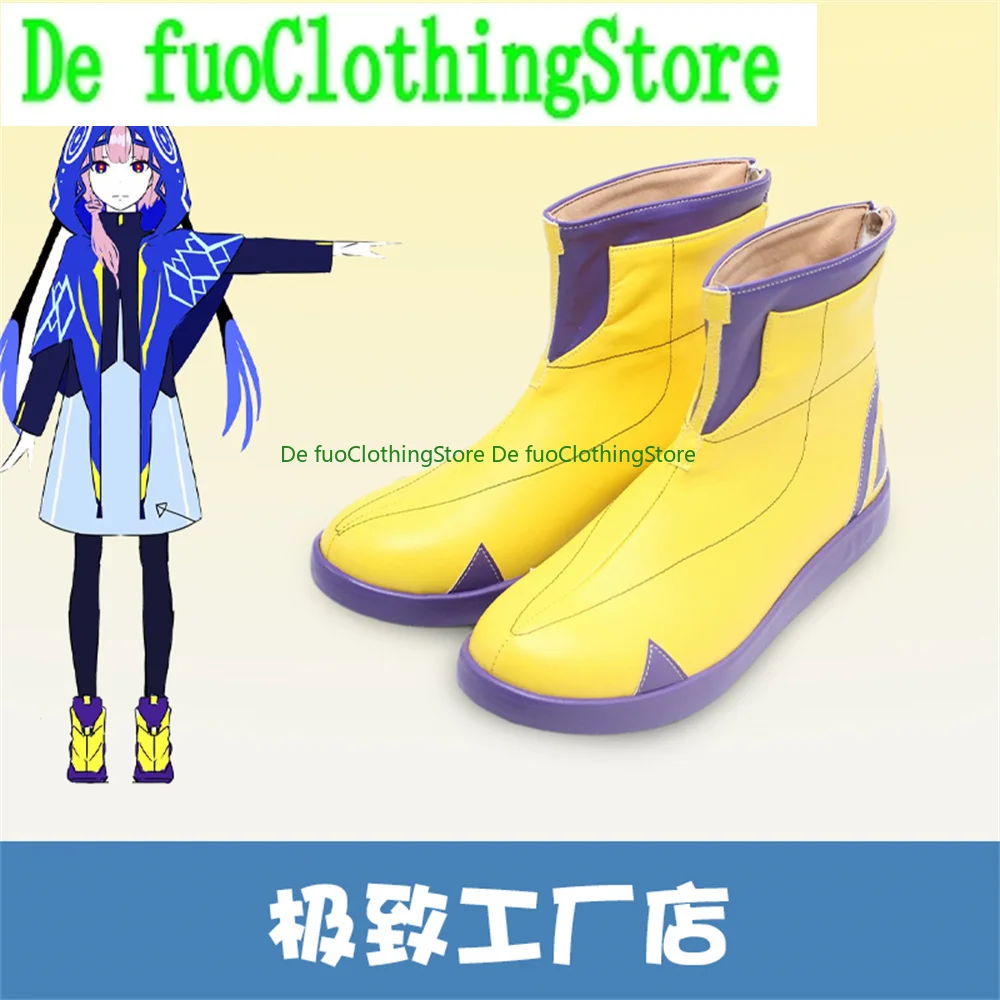 Defuo Virtual You hololive Kaf أحذية كوسبلاي أحذية لعبة أنيمي الهالوين عيد الميلاد متجر أحذية