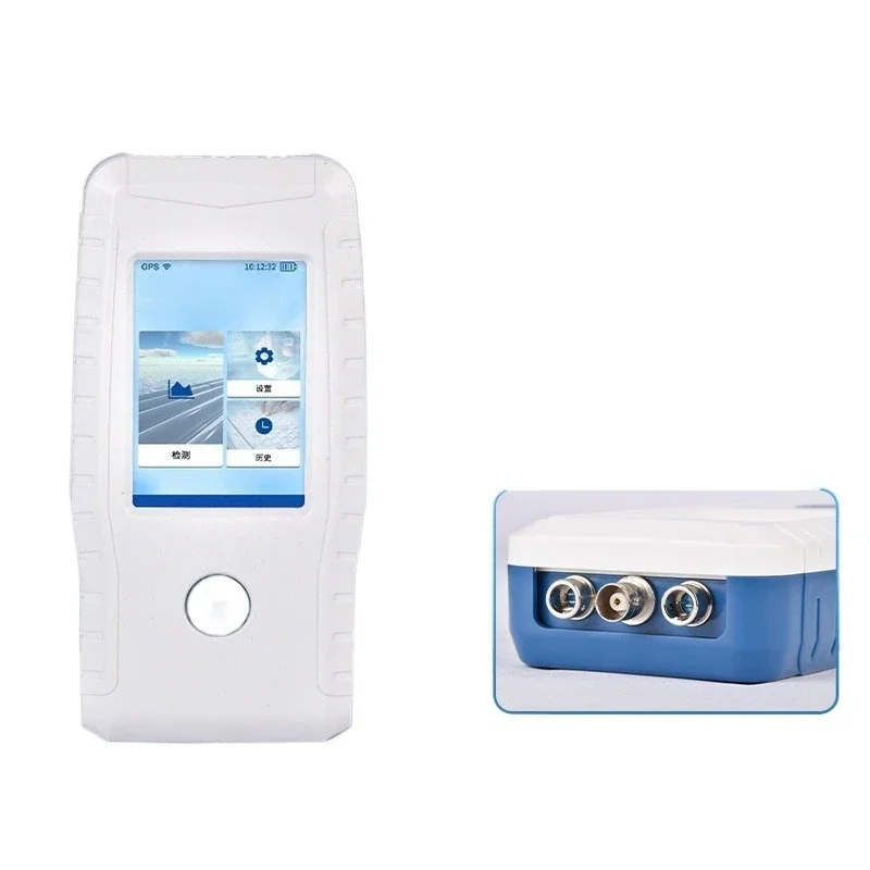 

Flow Meter Portable Handheld River Reservoir Mingquhe River Flow Monitoring Ultrasonic Wave Flow Meter