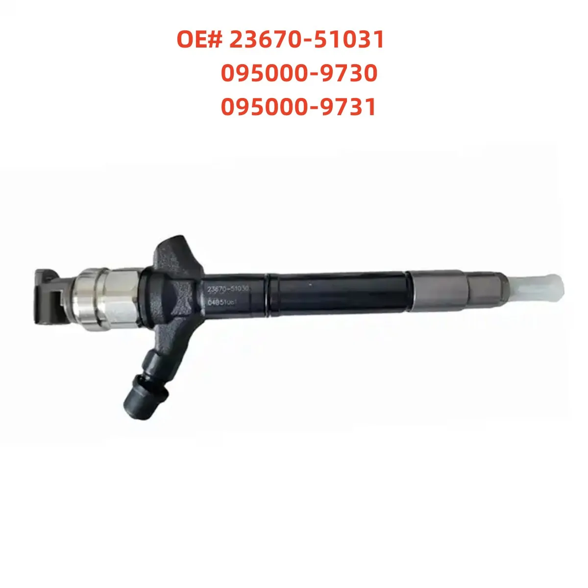 High quality 23670-51031 095000-9730 095000-9731 Diesel Injector For DENSO TOYOTA LANDCRUISER V8 200 SERIES 1VD-FTV