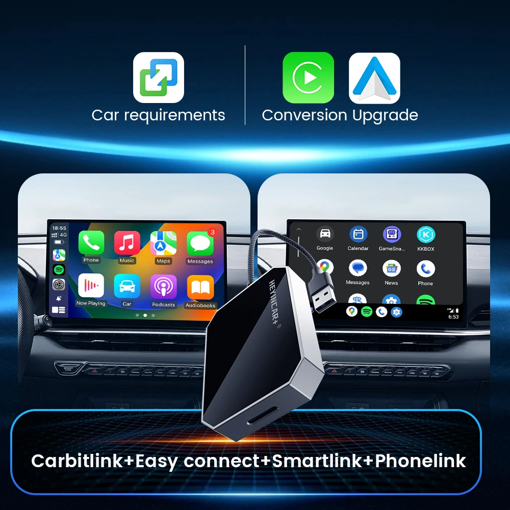 2026 HEYINCAR For Jetour X70 X95 X90 Dashing Carbitlink Easy Connect Adapter CarPlay Android Auto Wireless Waze and Google Map