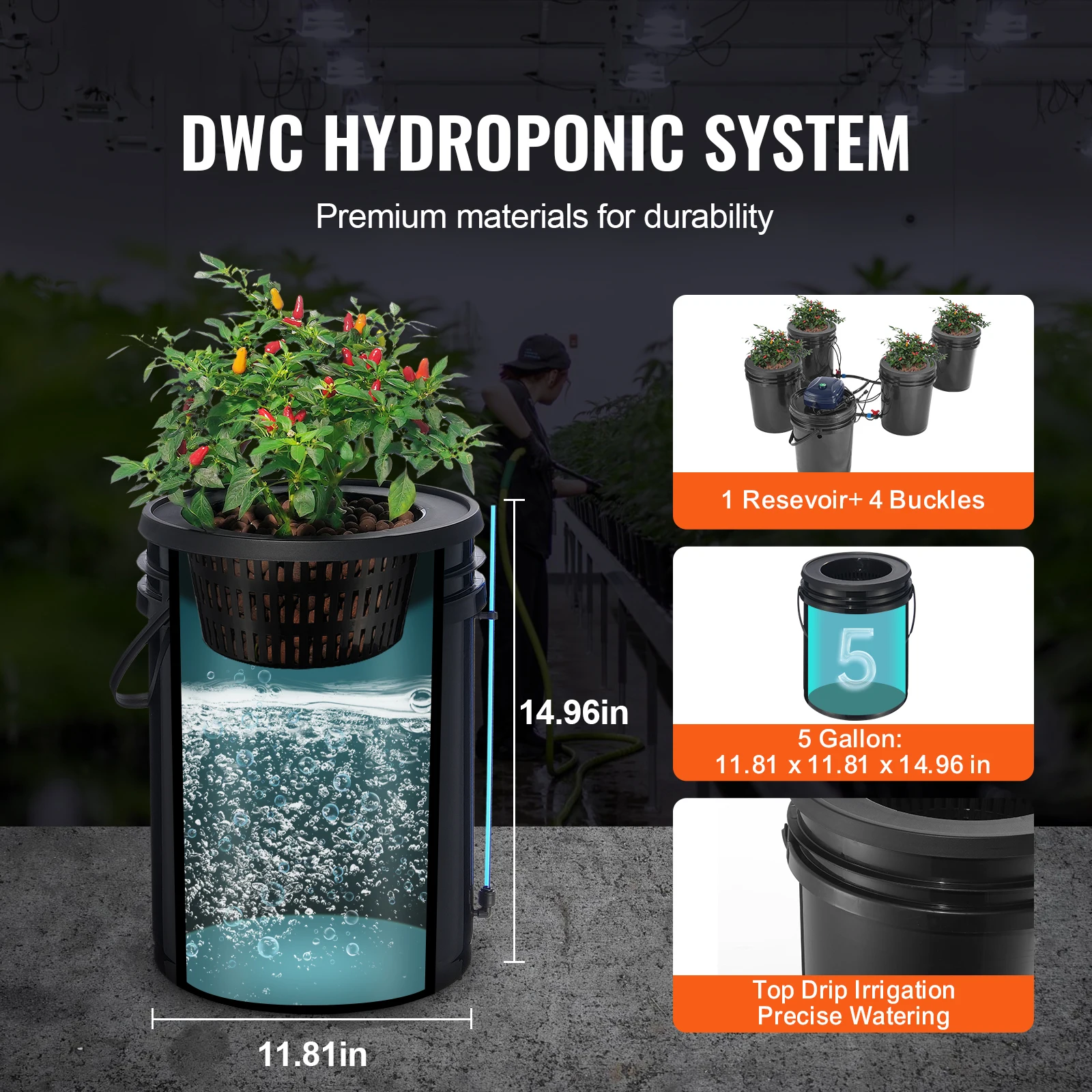 Sistema di coltivazione idropo - Deep Water Culture Kit recensione e prezzo