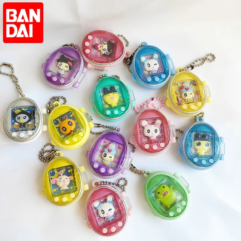 Игровой автомат Bandai Tamagotchi, оригинальные интерактивные ностальгические игрушки, подарки