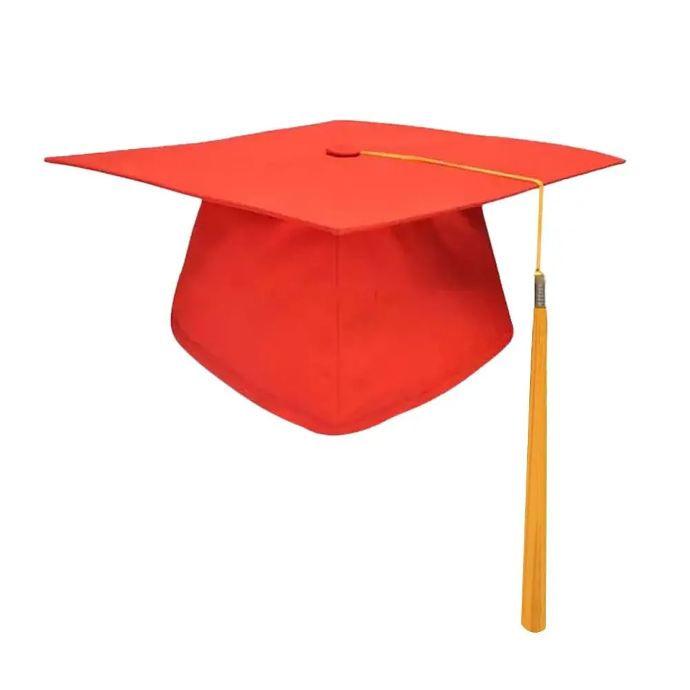 Chapeau de Remise de Diplôme 2024 - Félicitations ! Chapeau Académique Universitaire pour Cérémonie de Remise des Diplômes et Fournitures de Fête pour le Lycée
