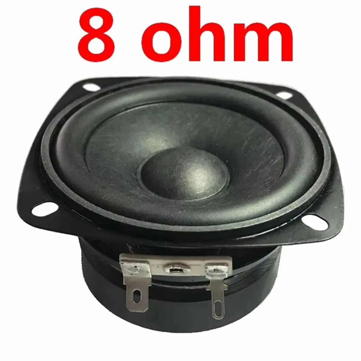 2pcs 3 Inch Fullrange Loudspeaker, Iron Frame Paper Cone 60mm Ferrite Magnet 15W 8Ohm Optional Speaker