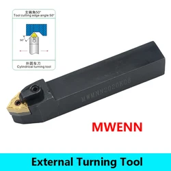 LIHAOPING MWENN1616H08 MWENN2020K08 MWENN2525M08 External Turning Tools Holder MWENN MWENN1616 MWENN2020 CNC Lathe Cutter Tool