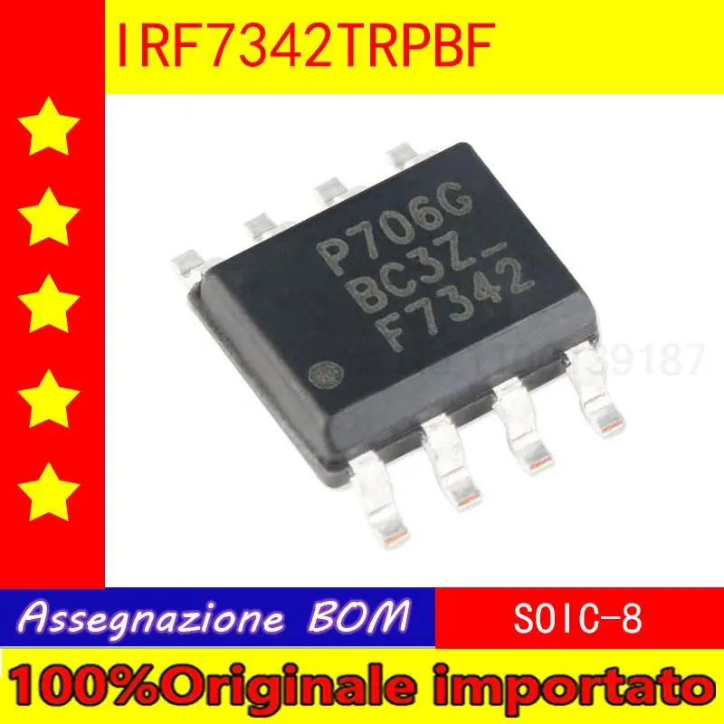  Home furnishings IRF7342TRPBF SOIC - 8 double P channel - 55 v / 3.4 A patch MOSFET