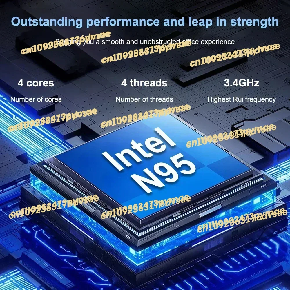N9E Small Mini Industrial PC Core i7 All In One Desktop Computer Gamer Dual Displays Hd Desktop Office Mini Portable PC