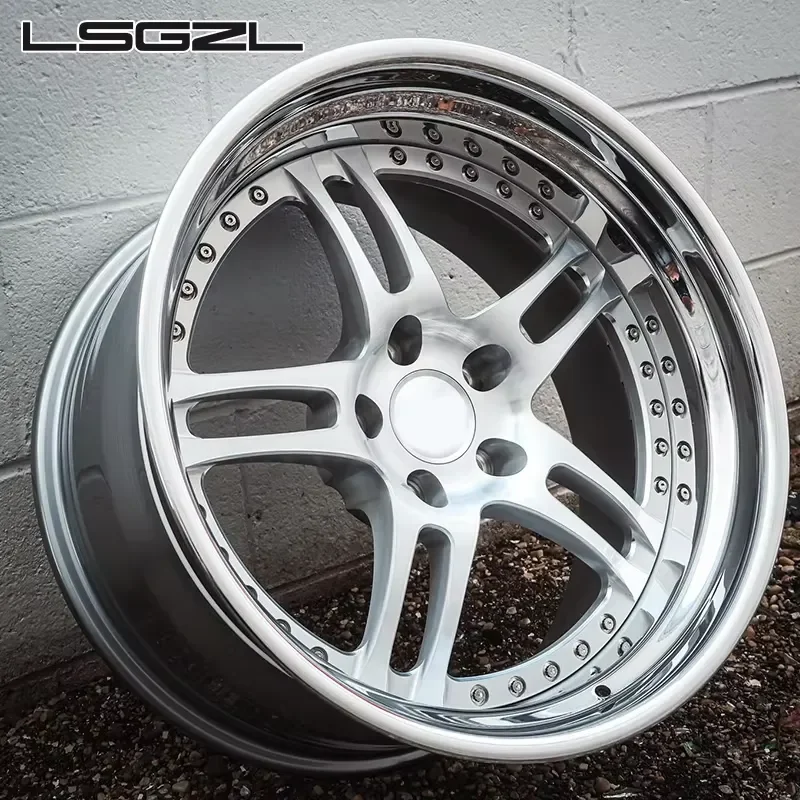 i LSGZL Customized Forged Wheels 2/3 Pieces 17 18 19 20 Inch Polished/brushed 5x127 5x120 5x114.3 Car for