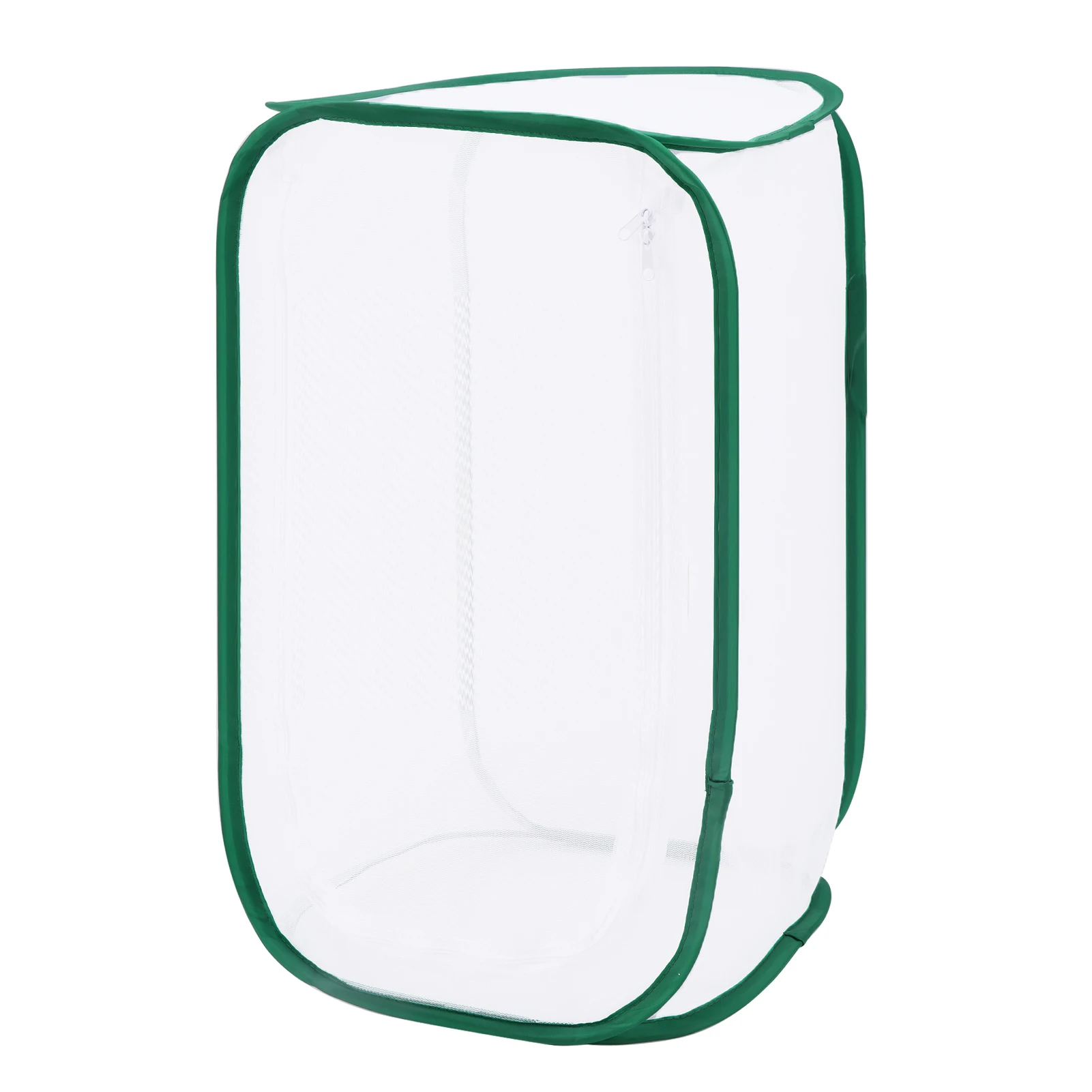 Net Cloth Pet Breeding Mantis Butterfly Grasshopper Folding Tool ZipperIncubator Insect Cage Light Transmission Handle