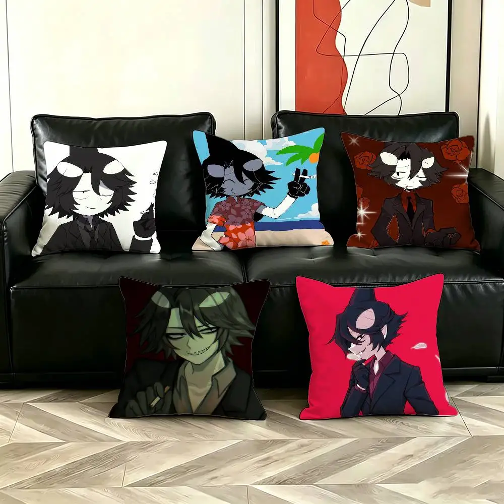 

Game O-Okegom Idate Pillow Case Pattern Printed Pillowcase For Living Room Sofa Cushion Cover